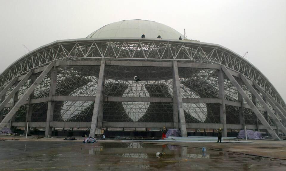 梧州温泉馆网架工程